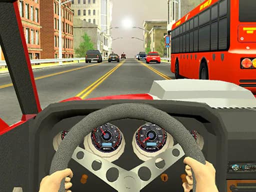 Racing in City cover