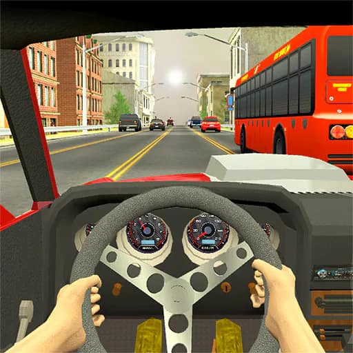 Racing in City cover