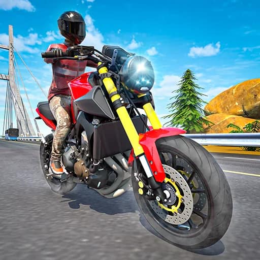 Traffic Rider Moto Bike Racing cover