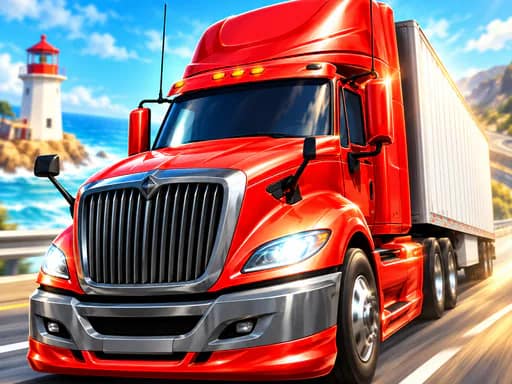 American Truck Driving Sim cover