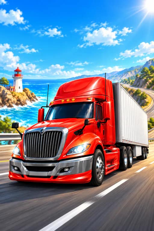 American Truck Driving Sim cover