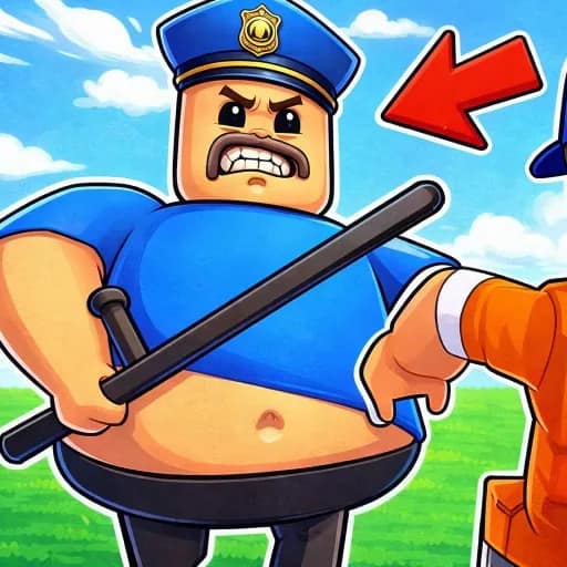 Obby - Escape Barry's jail parkour cover