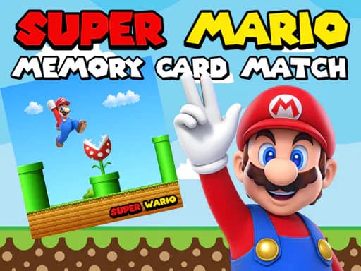Super Mario Memory Card Match cover