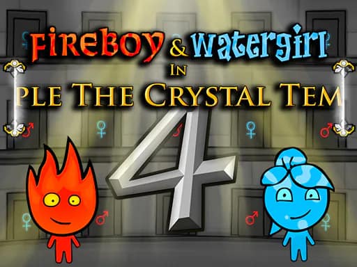 Fireboy and Watergirl 4 Crystal Temple cover