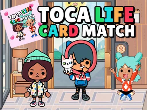 Toca Life Memory Card Match cover