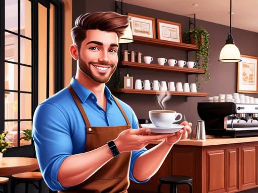 Cafe Owner Business Simulator cover
