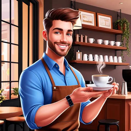 Cafe Owner Business Simulator cover
