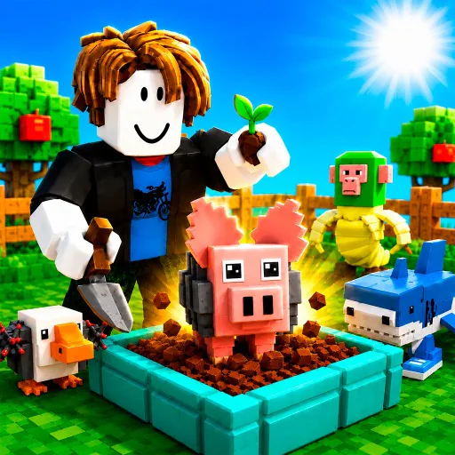Grow a garden for Brainrots cover