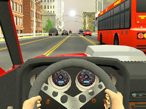 Racing in City cover
