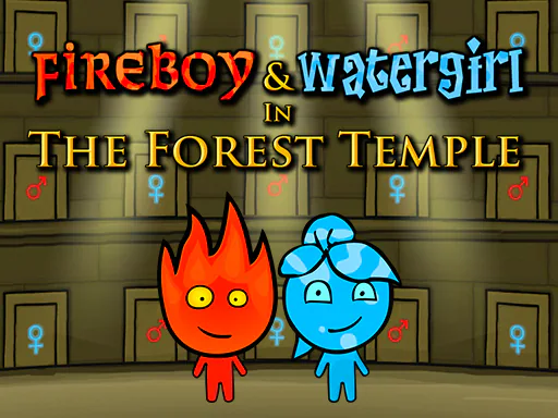 Fireboy and Watergirl 1 Forest Temple cover