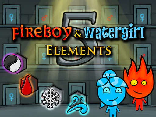 Fireboy and Watergirl 5 Elements cover