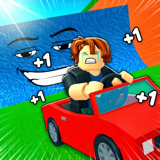 Obby: Tsunami Escape +1 by Car cover